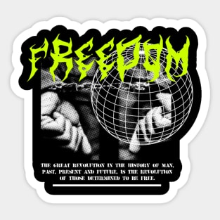 Freedom Sticker